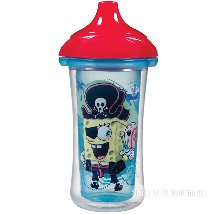 Cốc tập uống giữ nhiệt Munchkin 15403 Sbob CL 9oz Spongebob Squarepants CL Insualated Cup