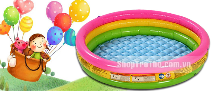 Bể bơi phao 3 tầng Intex 57422 