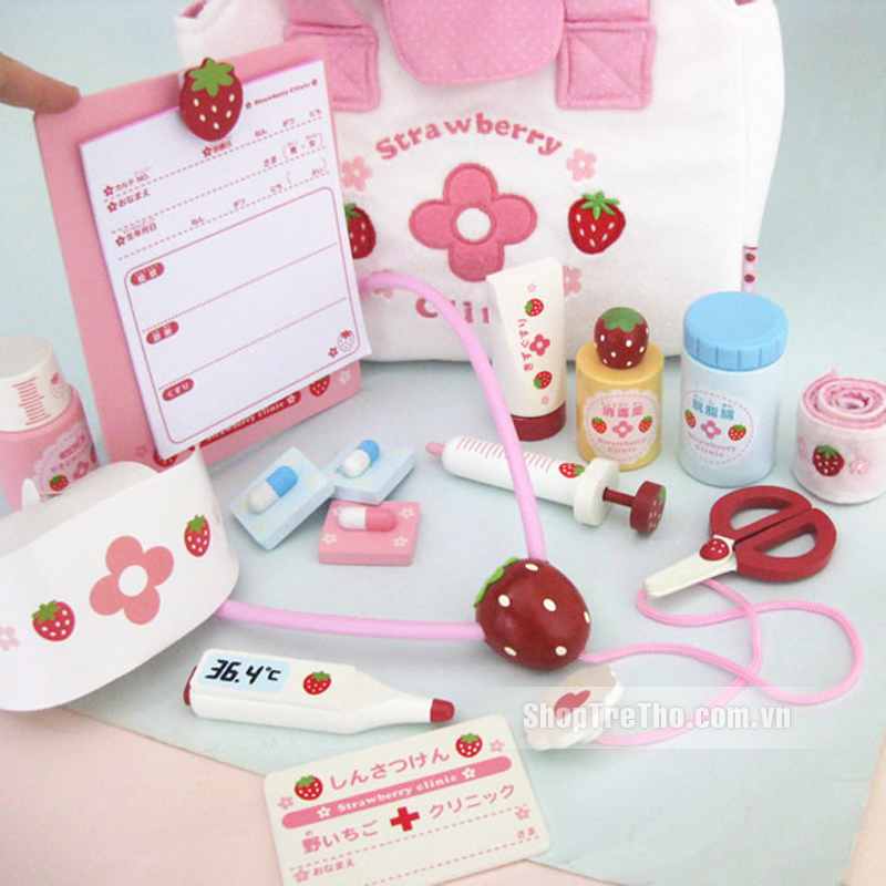 Bác sĩ Mother Garden - Bộ đồ chơi gỗ dành cho bé 