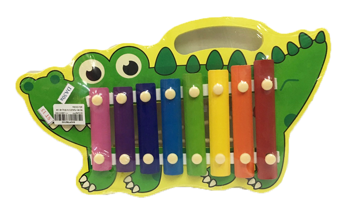 ​Đàn gõ Xylophone hình cá sấu DA30a