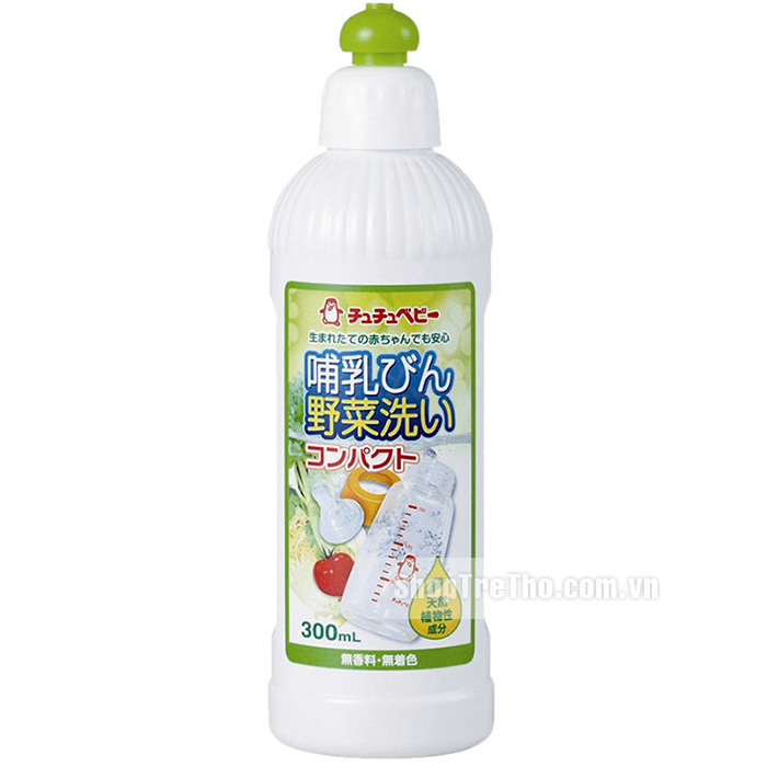 Nước rửa bình và rau quả 300ml Chuchu Baby 3386