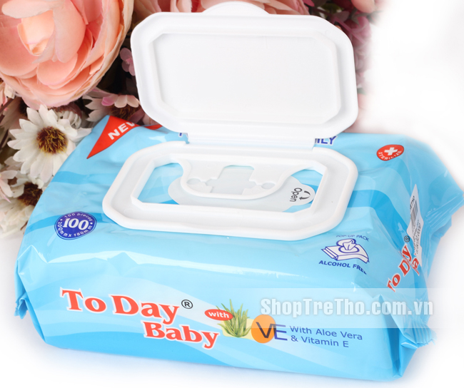 Giấy ướt Today Baby 100 tờ (không mùi)