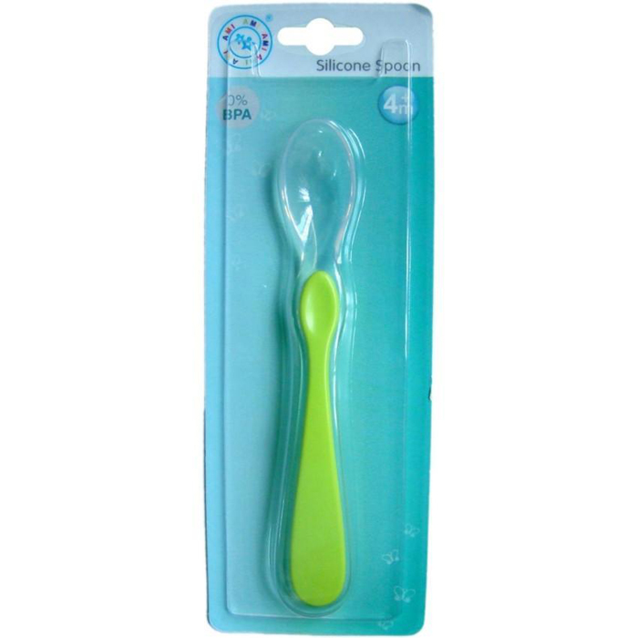 Thìa ăn dặm Silicone Ami AM55201