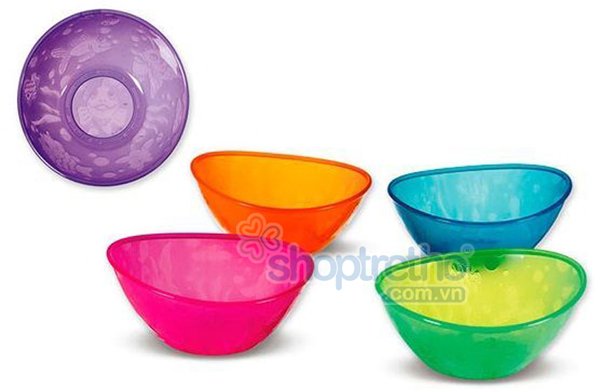 Bộ 5 bát nhựa Munchkin 10265