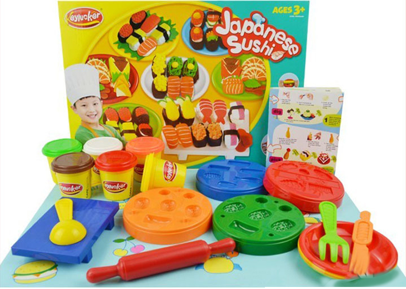 Đất nặn Keylucker KA2008 Bộ bánh Sushi