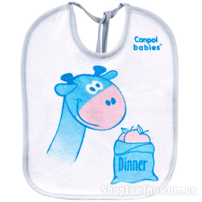 Yếm canpol cotton cho bé 2-962-dd2