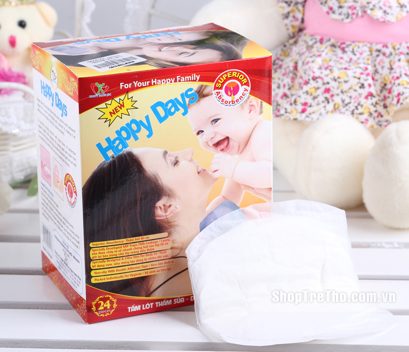 Thấm lót sữa Happydays