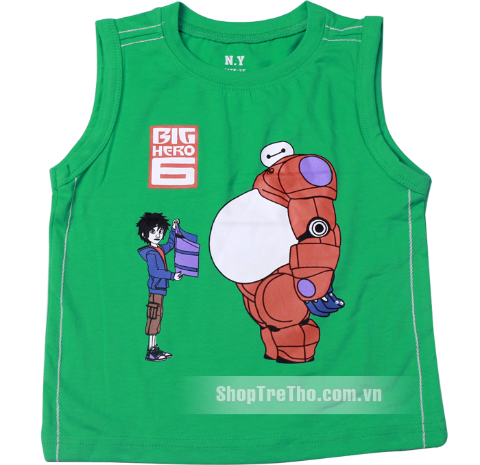 Áo ba lỗ bé trai Big Hero