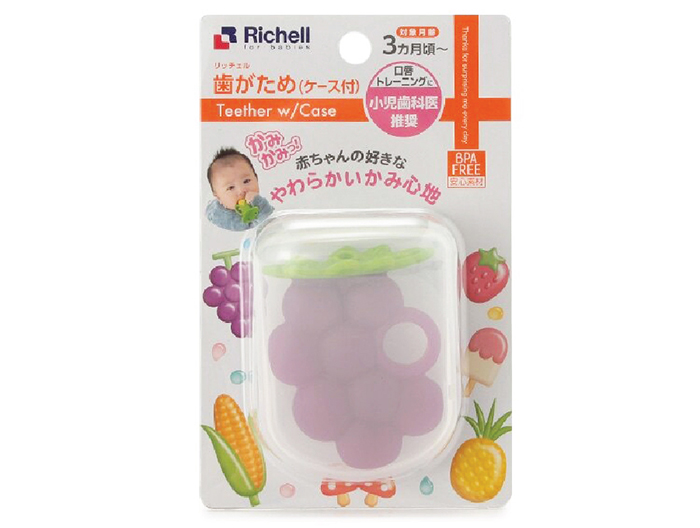 Gặm nướu silicone Richell RC22028 hình chùm nho