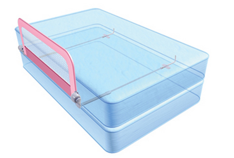Chặn giường đôi màu hồng Sure & Secure Double Pink Bedrail