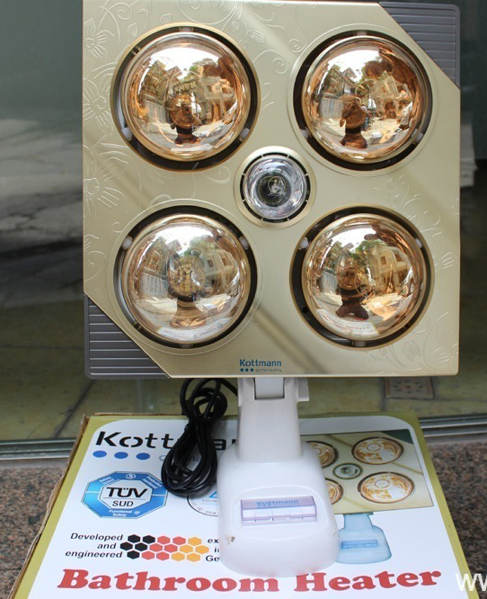 Đèn sưởi Kottmann 4 bóng K4B-G