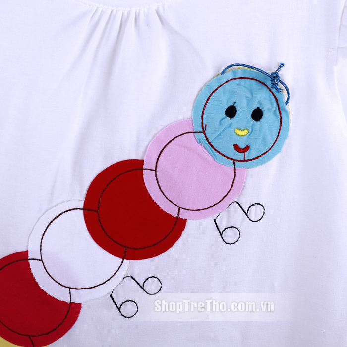 Bộ bé gái con sâu 074
