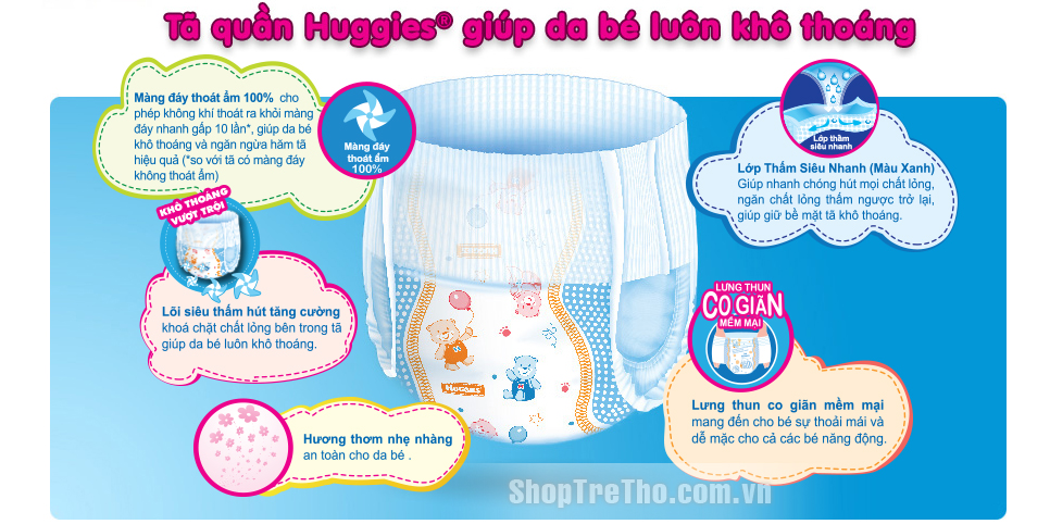 Bỉm quần Huggies XXL24
