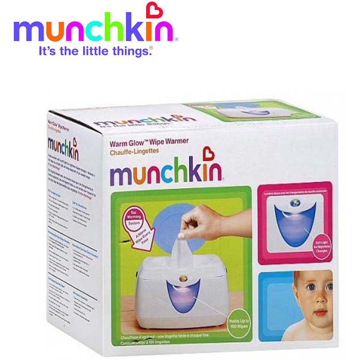 Máy giữ ấm khăn ướt munchkin