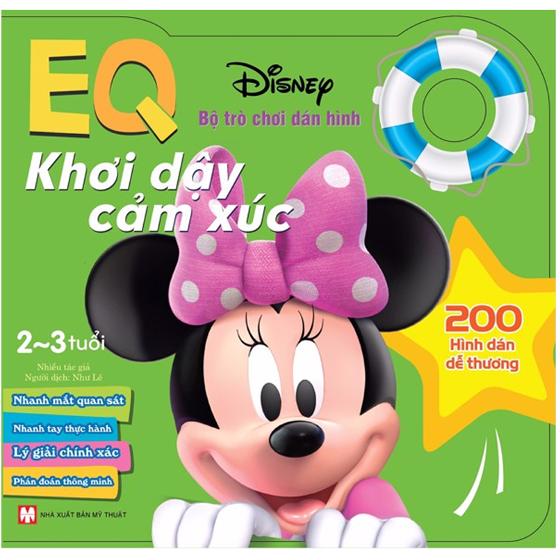Trò Chơi Dán Hình EQ - Khơi Dậy Cảm Xúc (2 - 3 Tuổi)