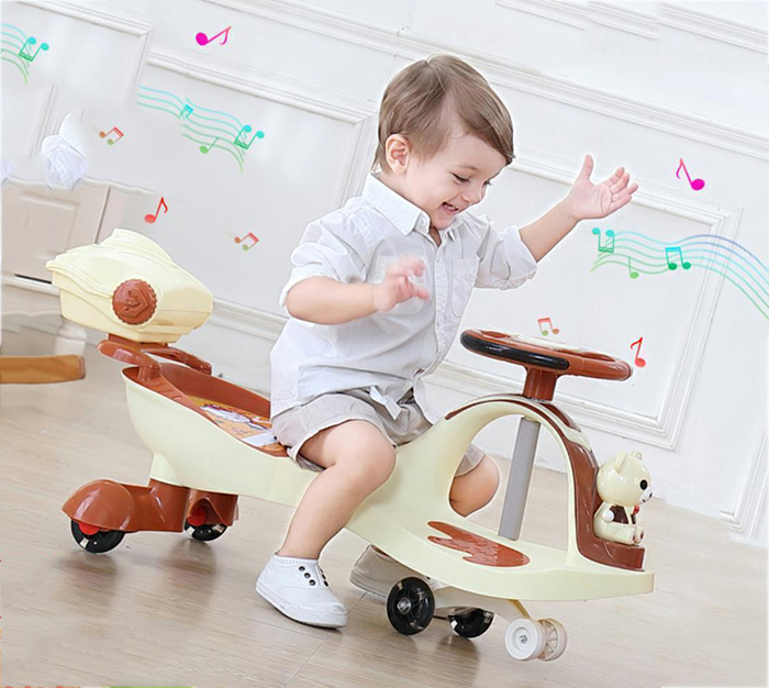 ​Xe lắc trẻ em có nhạc YH-806