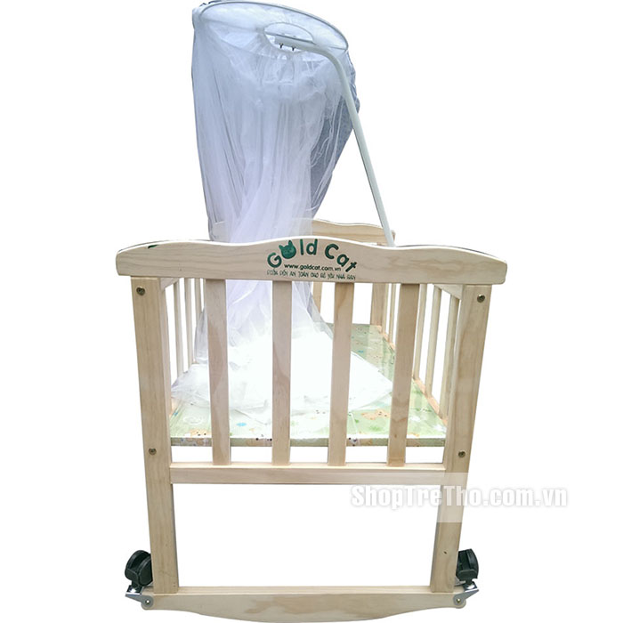 Nôi gỗ thông Goldcat C6