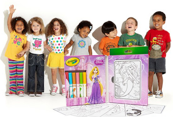 Bộ bút màu hình công chúa Crayola