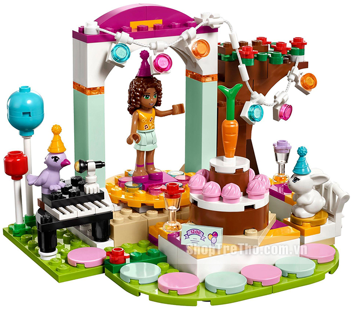 do choi Lego Friends 41110 - tiec sinh nhat thu cung