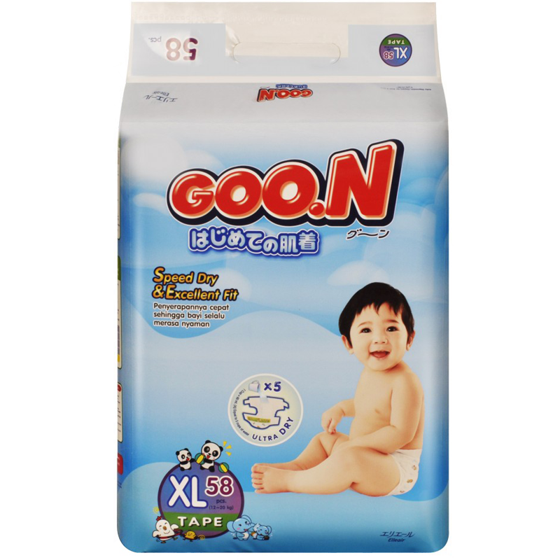 Bỉm Goon Slim XL58 Thái Lan