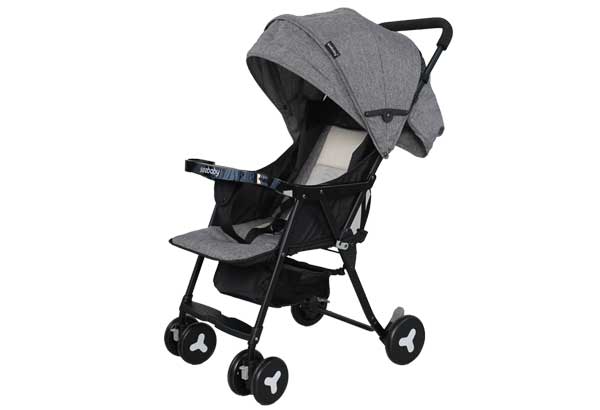 Xe đẩy Seebaby QQ3 màu xám