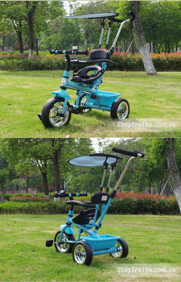 Xe đẩy 3 bánh cho bé T301 nhiều màu