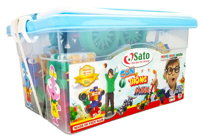 Đồ chơi xếp hình con thông minh Sato14