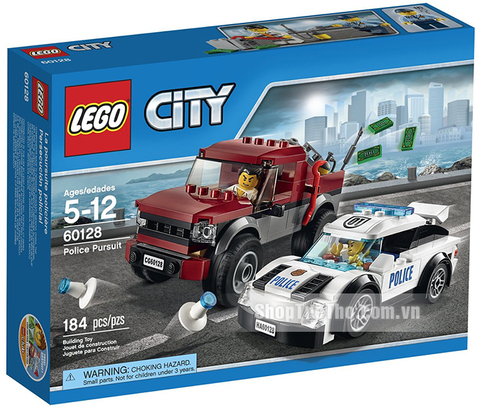 do choi Lego City 60128 - Canh sat truy duoi