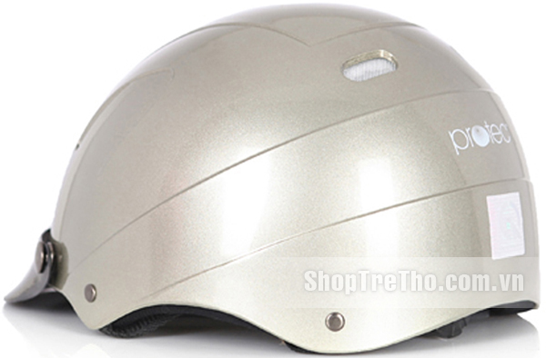 Mũ bảo hiểm Protec Disco màu bạc size L