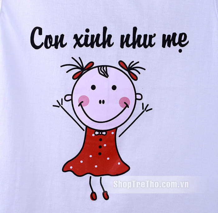 Áo ba lỗ I love Mama, Papa
