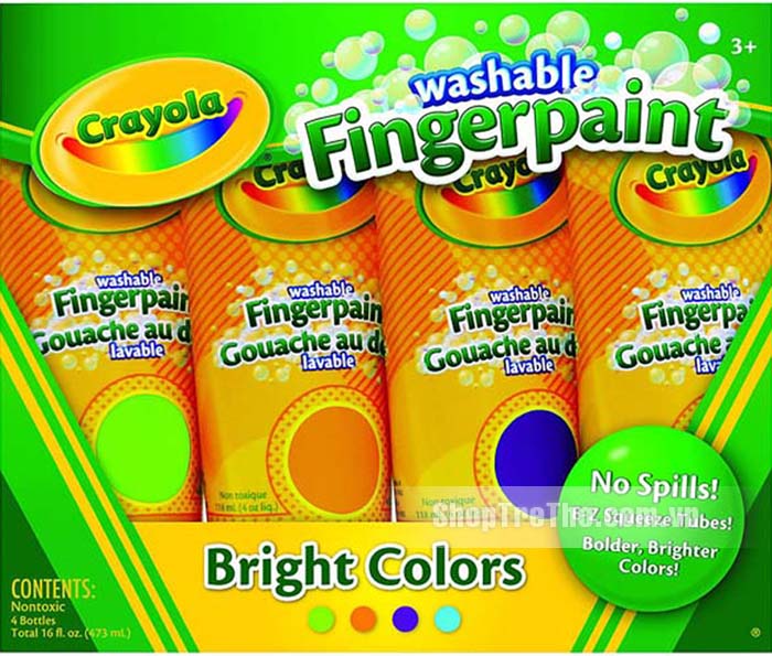 bộ bốn màu vẽ bằng tay Crayola