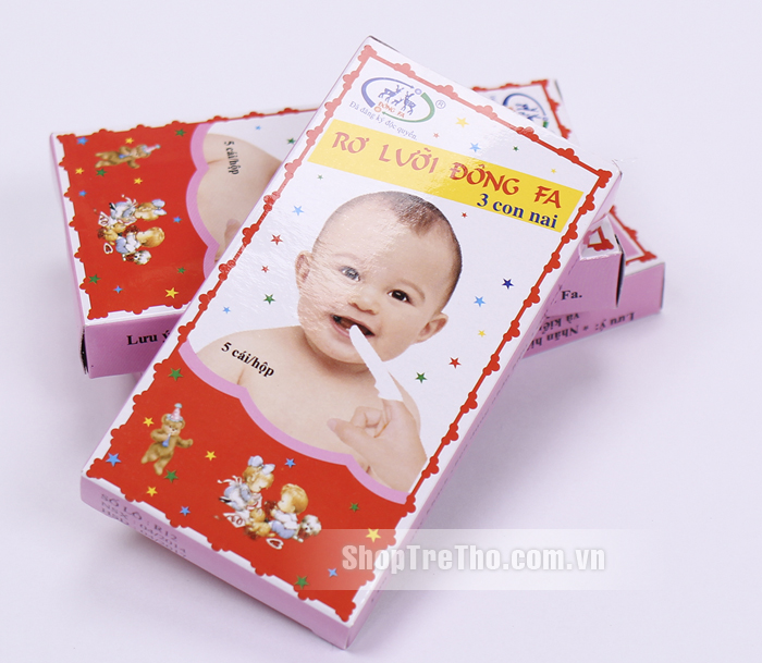 Tưa lưỡi Đông Fa 3 con nai cho bé