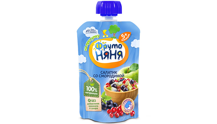Trai cay nghien vi tao, qua ly chua Fruto Nyanya (90g)