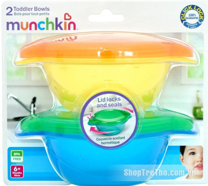 Bát ăn có nắp Munchkin 15644
