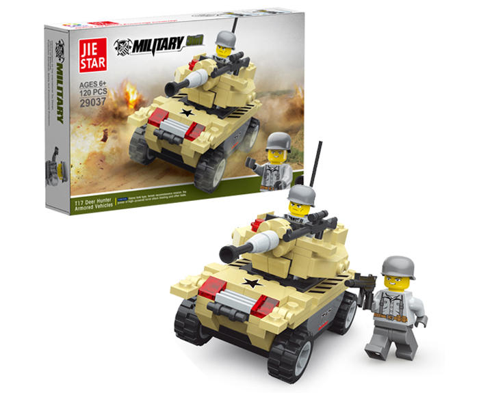 Bộ xếp hình Jie Star Military 29037 - Xe tăng
