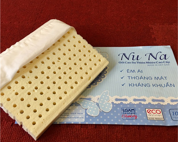 Gối cao su thiên nhiên Nuna