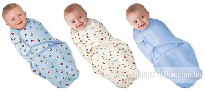 Chăn quấn bé Summer Swaddleme cotton