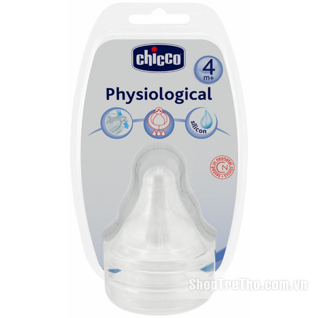 Núm ty Chicco silicone 4M+ 81629