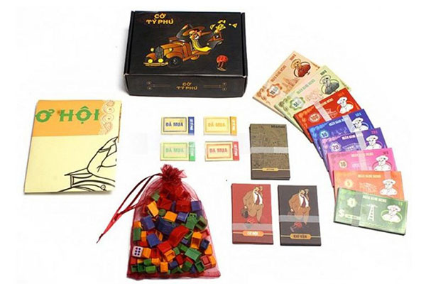 Cờ tỉ phú cho bé