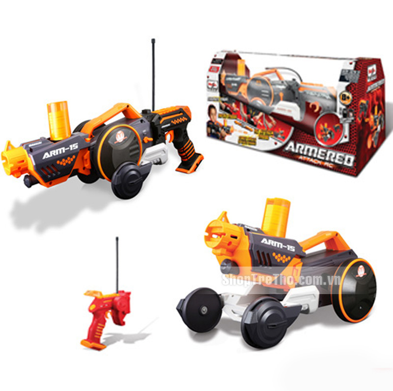 Mô hình Maisto 81192 - Xe điều khiển biến hình súng R/C ARM-ered