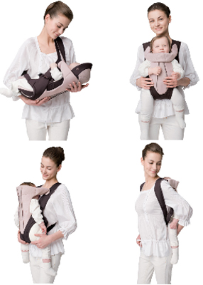 Địu Combi Nina 4 cách Magical Compact Fast