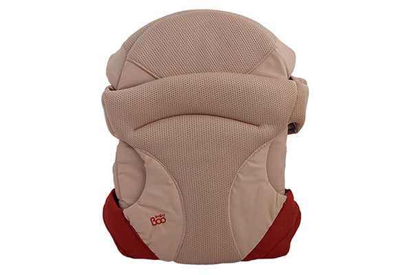 Địu Baby Carrier 4008 màu xám đỏ