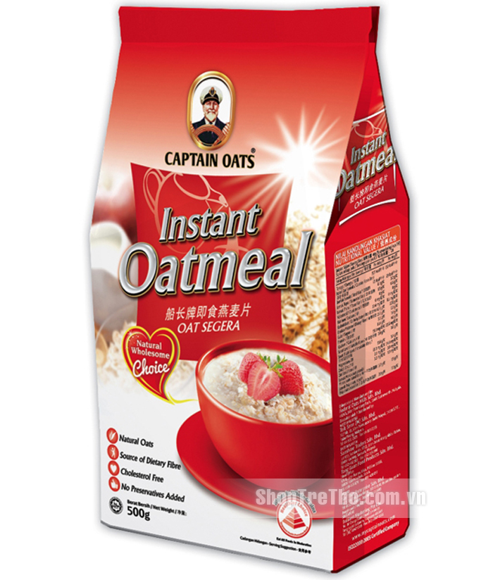Yến mạch Captain 500g