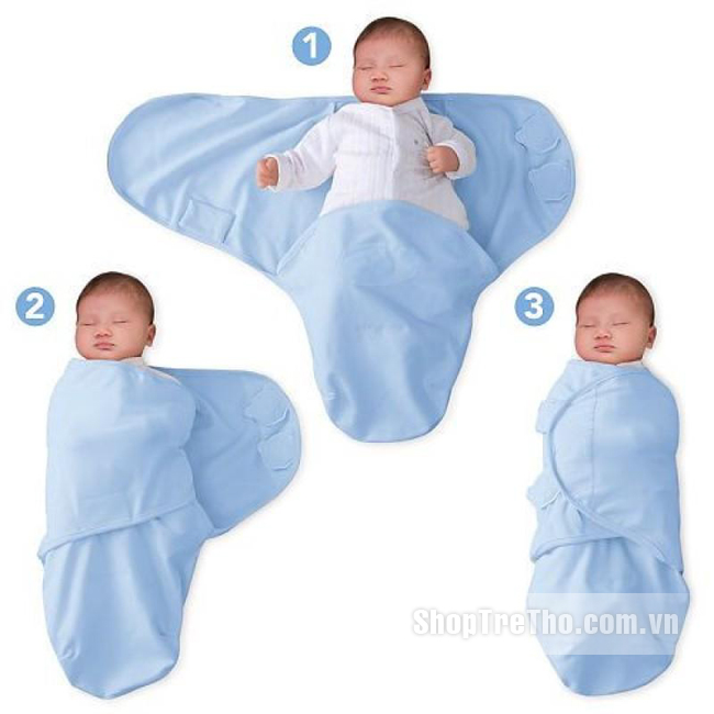 Chăn quấn bé Summer Swaddleme cotton