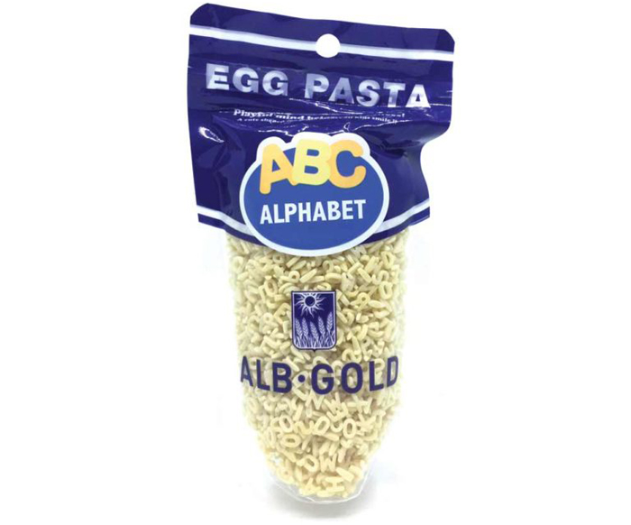 Nui trứng Egg Pasta Nhật hình chữ ABC (90g)