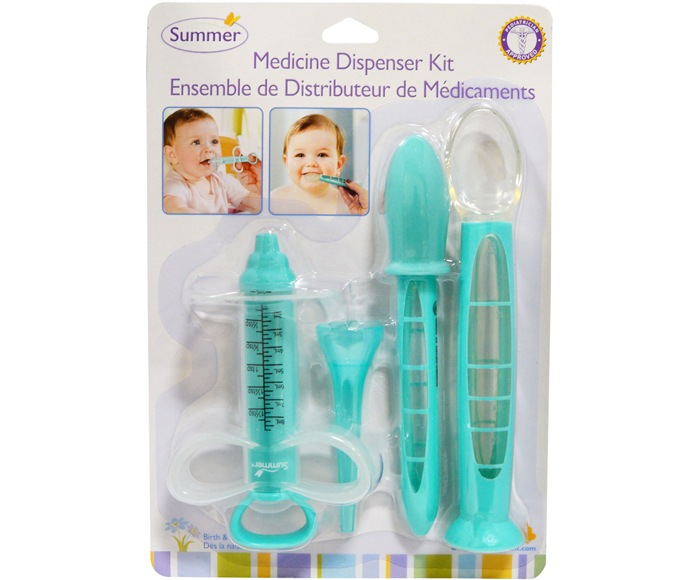 Bộ xi xanh, thìa uống thuốc Summer 14434 - Dr. Mom Medicine Syringe