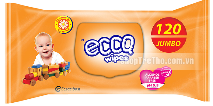 Khăn ướt Ecco bigsize (cam)