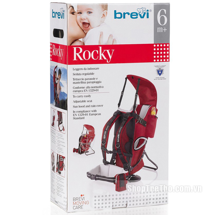 Địu em bé an toàn Brevi Rocky Zainetto BRE209