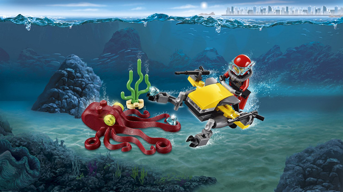 Đồ chơi LEGO City 60090 - Xe lặn biển sâu