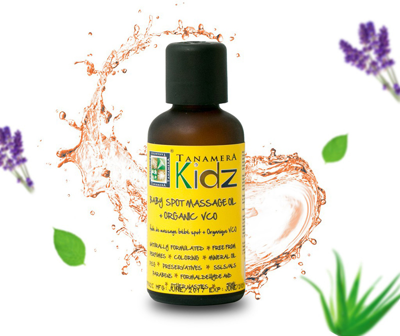 Dầu thoa ấm & chống đầy hơi cho bé Tanamera 50ml